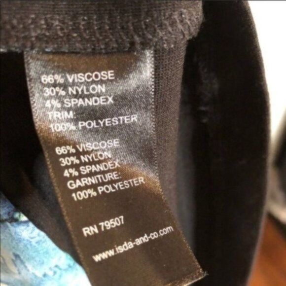 Isda & Co Sleeveless 70s Vibe V-neck Dress Black M - Picture 7 of 9